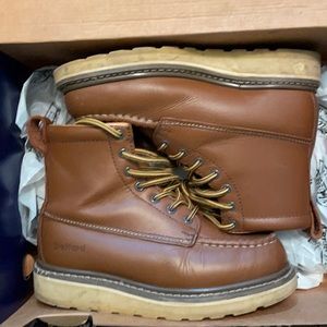 Womens DieHard Moctoe Brown Boots Size 8